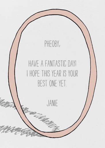 Happy Happy Joy Joy - Birthday Card by Paperless Post - Back