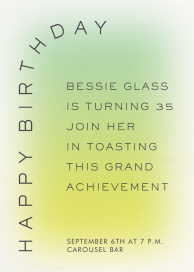 Warm Haze - Birthday Invitation by Paperless Post