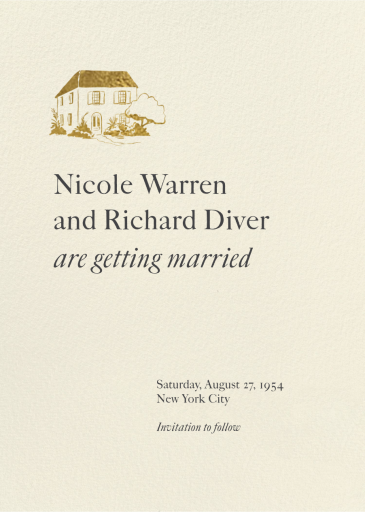 Adornment - Save the Date by Paperless Post