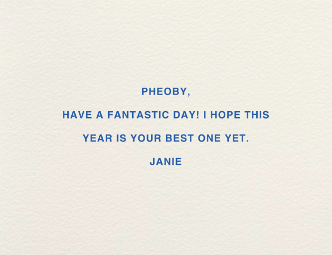 Crete Birthday - Birthday Card by Paperless Post - Back