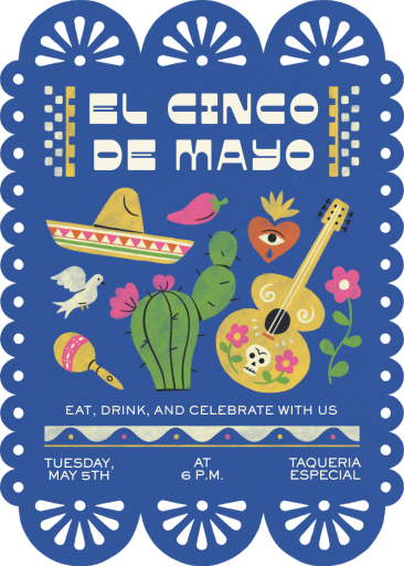 Papel Picado - Invitation by Paperless Post