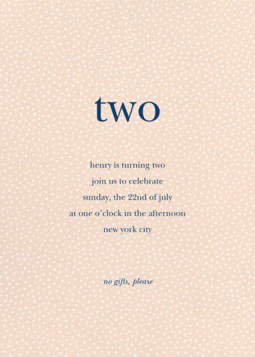 Party Flurry - Birthday Invitation by Sugar Paper