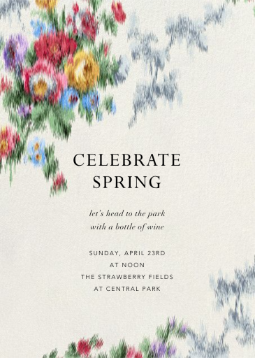 Violetta - Garden Party Invitation by Brock Collection