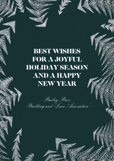 Crystal Pines - Business Holiday Card by Paperless Post - Back