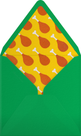 Football Friendsgiving - Paperless Post Envelope