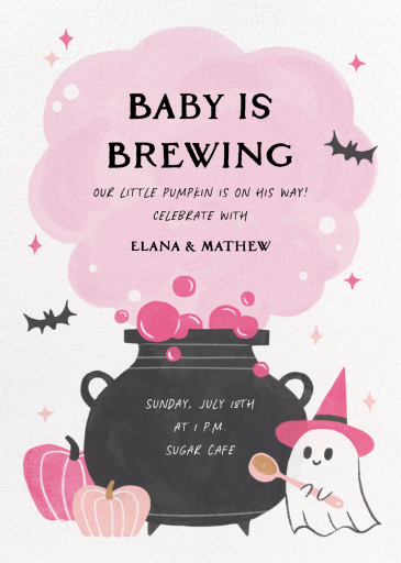 Bubbling Brew by Paperless Post