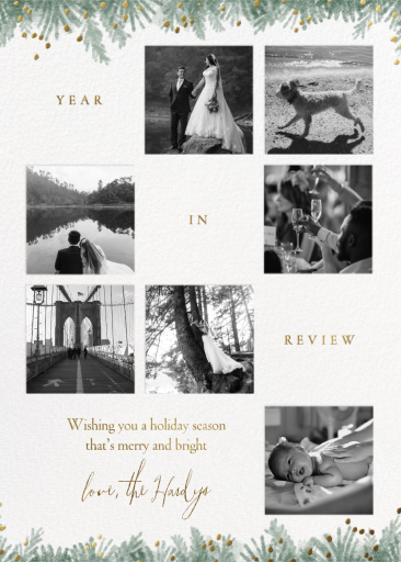 Garland Photos - New Year's Card by Paperless Post