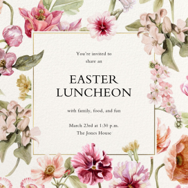 Where Love Blooms - Easter Invitation by Liberty