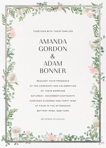Lautaret - Wedding Invitation by Paperless Post