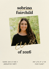 A Nice Ring to It - Graduation Party Invitation by Paperless Post