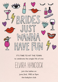 Brides Wanna by Paper Source