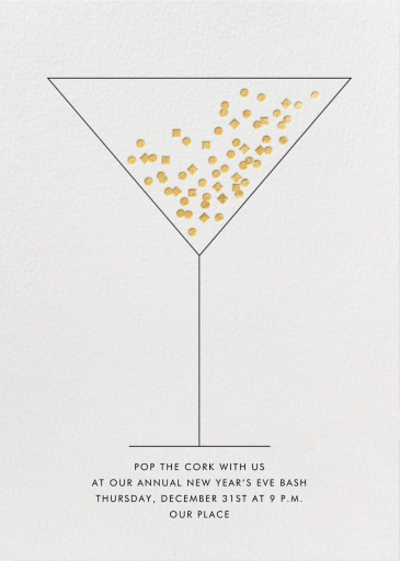 Confetti Martini - Invitation by Paperless Post