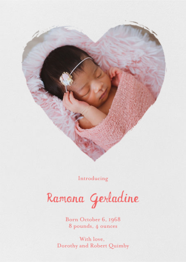 Painted Heart (Photo) by Paperless Post