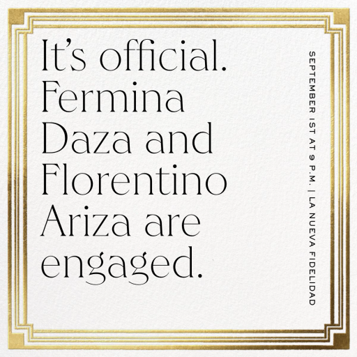 Gold Trimmed by Paperless Post