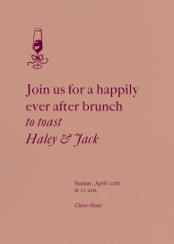 Adornment - Wedding Brunch Invitation by Paperless Post
