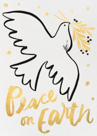 Dove of Peace - Holiday Card by Hello!Lucky
