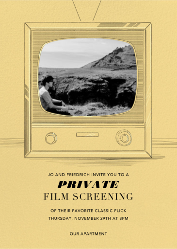 Telly - Business Event Invitation by Paperless Post