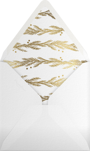 Forsythia Branch - Paperless Post Envelope