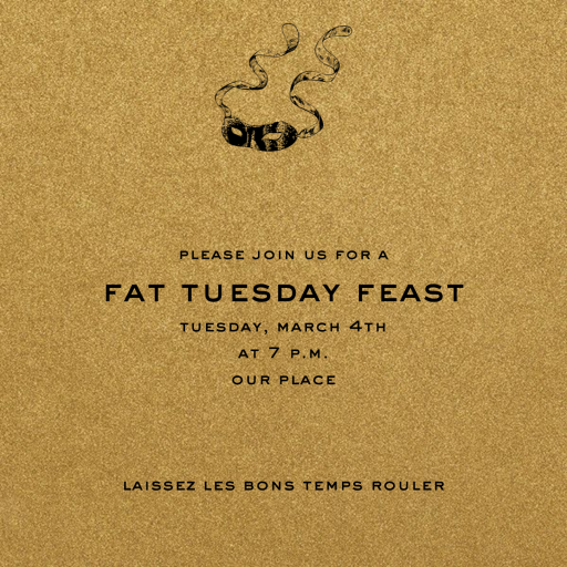 Fort Knox - Mardi Gras Invitation by Paperless Post