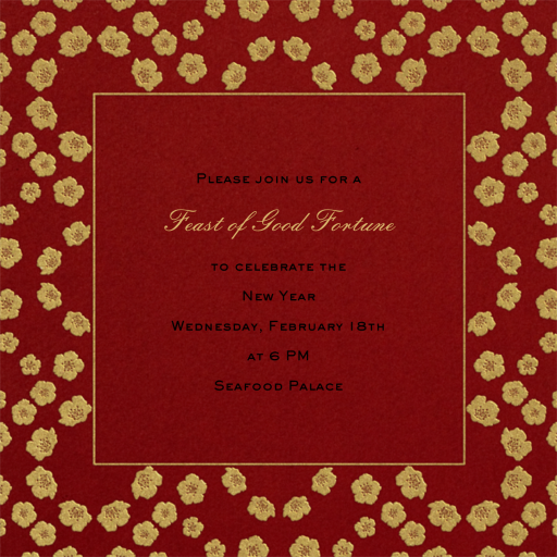 Peach Blossoms - Invitation by Paperless Post