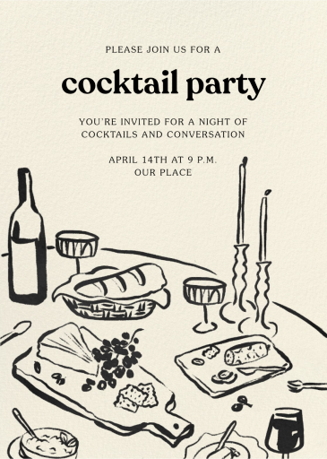 Aperitivo - Cocktail Party Invitation by Paperless Post