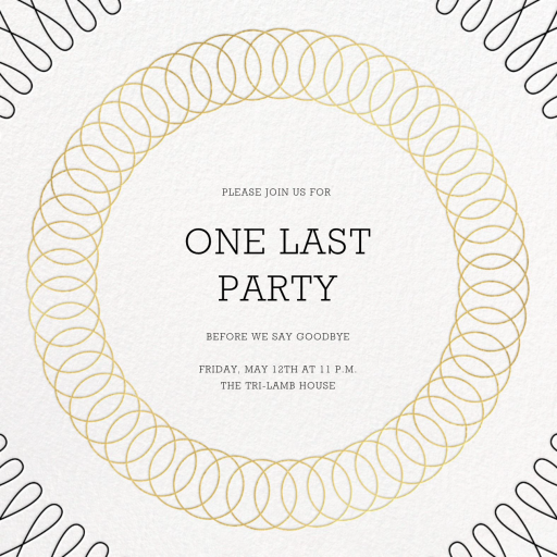Spirals (Save the Date) - Invitation by Paperless Post