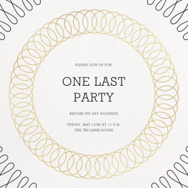 Spirals (Save the Date) by Paperless Post