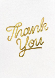 Signature Thanks - Business Greeting Card by Paperless Post