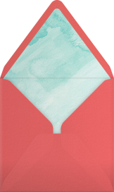 Beach Coral - Paperless Post Envelope