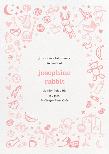 Baby Things - Baby Shower Invitation by Hello!Lucky