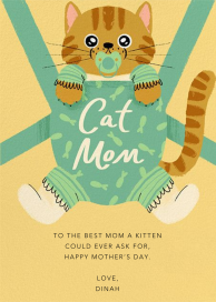 Furbaby Crazy (Cat) - Mother's Day Card by Paperless Post
