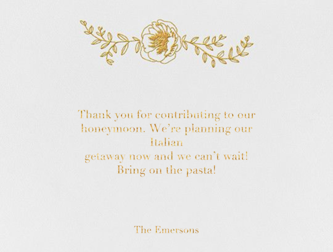 Sylvia I (Thank You) - Stationery by Paperless Post