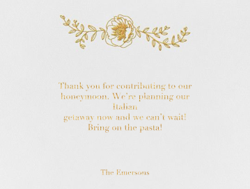 Sylvia I (Thank You) by Paperless Post