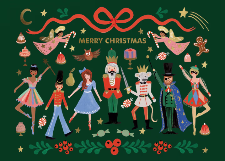 Nutcracker Characters - Christmas Card by Rifle Paper Co.