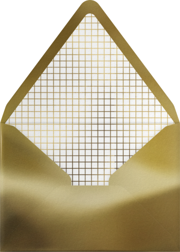Gold Glass - Paperless Post Envelope