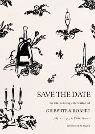 Toile de Love - Save the Date by Paperless Post