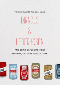 Silk Screen Beers - Invitation by Paperless Post