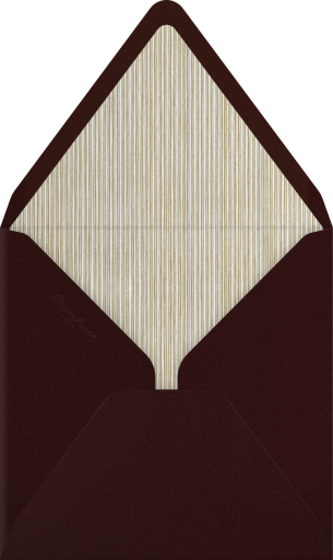 Drawn Seal Border - Paperless Post Envelope