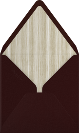 Drawn Seal Border - Paperless Post Envelope