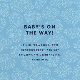 Stitched Clouds - Baby Shower Invitation by Paperless Post