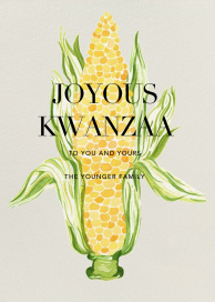 Silk and Husk - Kwanzaa Card by Paperless Post
