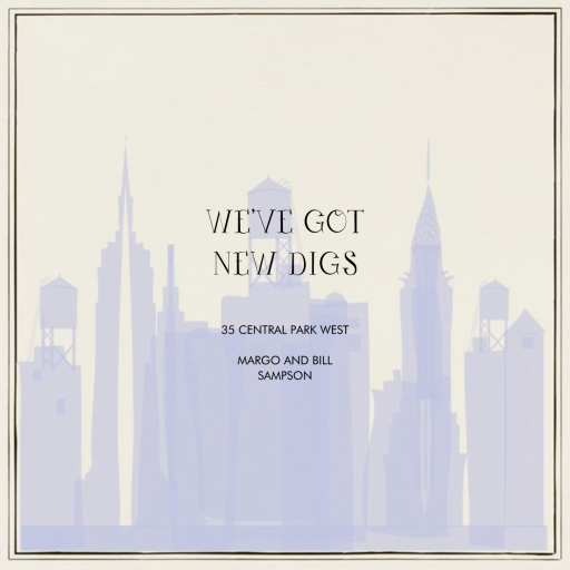 I Love New York - Moving Announcement by Mr. Boddington's Studio