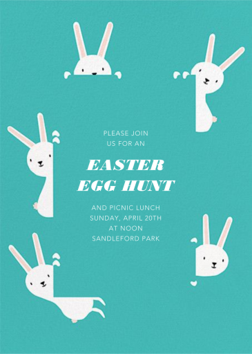 Peek-a-Bun - Easter Invitation by Paperless Post