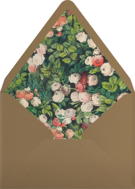 Rose Hedge - John Derian Envelope