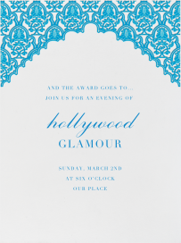 Arabesque - Viewing Party Invitation by Paperless Post