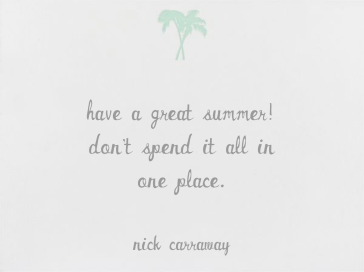 Tropical Palm Thank You - Stationery by Paperless Post