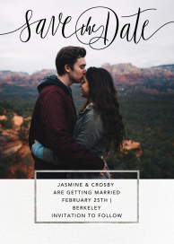 Saint-Preux (Photo) - Save the Date by Paperless Post