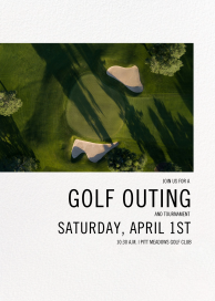 Simple Black and White (Photo) - Sports Invitation by Paperless Post