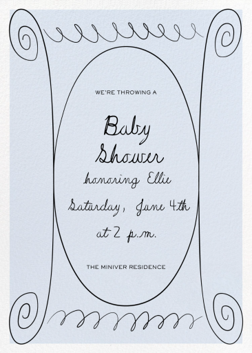Storybook Scroll - Baby Shower Invitation by Paperless Post