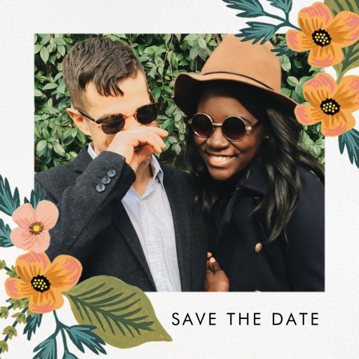 October Herbarium (Photo Save the Date) by Rifle Paper Co.